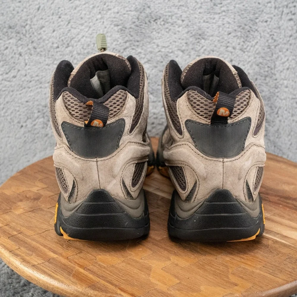Merrell Men's Moab 2 Mid Ventilator Hiking Boots Walnut Size 11